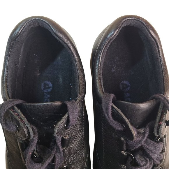 Acor Womens Comfort Walking Shoe Tandem Close Black Size 9.5 - Picture 7 of 10